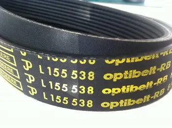 V-belt, ribbed. Ремень поликлиновый JOHN DEERE L155538