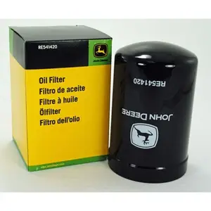 Фильтр масляный, накручиваемый. Фільтр масляний, накручуваний. Oil filter, Spin-On JOHN DEERE RE541420