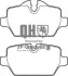 Комплект тормозных колодок, дисковый тормоз JP GROUP 1463700519 (фото 1)