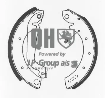 Комплект тормозных колодок JP GROUP 1563901819