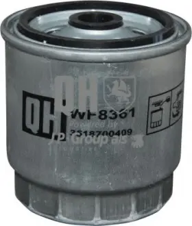 Fuel filter, Spin-On. Фильтр топливный, накручиваемый JP GROUP 3518700409