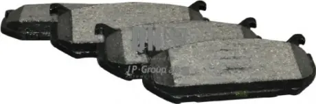 Комплект тормозных колодок, дисковый тормоз JP GROUP 3863700419