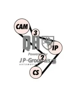 Комплект ремня ГРМ JP GROUP 4312104019