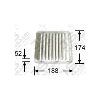 Air filter. Фильтр воздушный JS ASAKASHI A1030