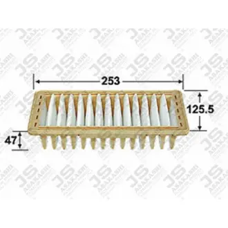 Air filter. Фильтр воздушный JS ASAKASHI A3021