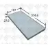 Cabin air filter. Фильтр воздушный салона JS ASAKASHI AC0086 (фото 1)