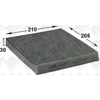 ФІЛЬТР ПОВІТРЯ JS ASAKASHI AC8503C