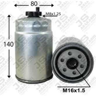 Fuel filter, Spin-on. Фильтр топливный, накручиваемый JS ASAKASHI FC0005