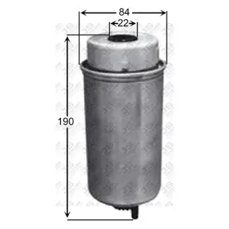 Fuel filter water separator. Фильтр топливный сепаратор элемент JS ASAKASHI FC9302