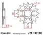 Передня зірка MOTO JT SPROCKETS 100-406-13 (фото 1)