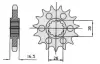 Передня зірка JT SPROCKETS 100-461-16 (фото 1)