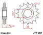 Передня зірка MOTO JT SPROCKETS 101-571-15 (фото 1)