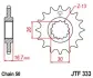 Передня зірка MOTO JT SPROCKETS 101-664-16 (фото 1)