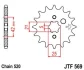 передня зірка MOTO JT SPROCKETS 10542717 - фото 1