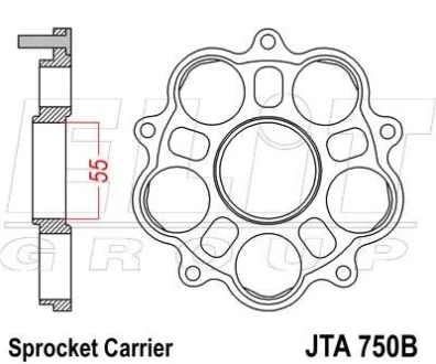 Адаптер DUCATI JT SPROCKETS 110002
