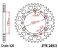 Зірка MOTO JT SPROCKETS 111-464-45 (фото 1)