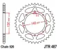 Зірка MOTO JT SPROCKETS 114-482-44 (фото 1)