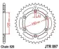 Зірка MOTO JT SPROCKETS 115-464-45 (фото 1)
