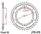 Зірка MOTO JT SPROCKETS 115-667-45 (фото 1)