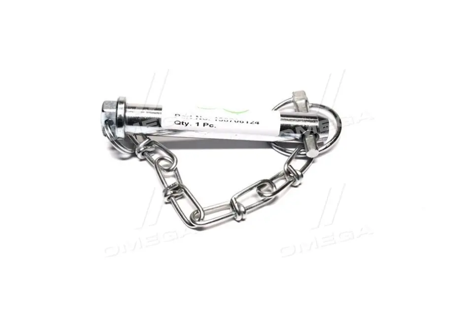 штифт с цепочкой-штифтом 19x108x8x120 (ТМ) (упак. 2шт, цена за 1шт) JUBANA 138706124 - фото 1