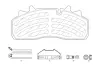 Комплект тормозных колодок, дисковый тормоз JURID 2915905390 (фото 1)