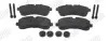 Гальмівні колодки передні Mercedes Sprinter 906 / 907 / 910 / VW Crafter 30-50 JURID 2920009560 (фото 1)