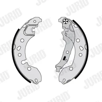RENAULT гальм. колодки задн. TWINGO II 1.2 16V 07-14, TWINGO II 1.5 dCi 90 10-, SMART FORTWO 1.0 14- JURID 362630J