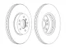 Гальмівний диск передній BMW X3, X5 JURID 562134JC1 (фото 1)