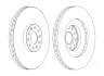 Гальмівний диск передній Audi A3 VW EOS, Golf, Passat, Scirocco / Seat Leon / Skoda Superb JURID 562239JC1 (фото 1)