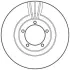 Тормозной диск JURID 562821JC (фото 1)