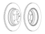 Гальмівний диск задній BMW 3-Series, 4-Series JURID 562980JC (фото 1)