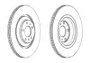 Гальмівний диск задній Audi A8 / VW Phaeton / Bentley Continental, Flying Spur JURID 563095JC (фото 1)