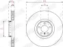 Гальмівний диск передній лівий BMW X5 (E70, F15, F85), X6 (F16, F86) JURID 563281JVC1 (фото 2)