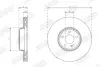 Гальмівний диск передній Mercedes C-Class (C205, A205, S205, W205), E-Class (C238, A238, S213, W213) JURID 563465JC1 (фото 2)