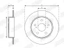 Гальмівний диск задній TOYOTA COROLLA JURID 563671JC (фото 3)