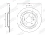 Гальмівний диск задній Hyundai Kona / KIA Niro I, Optima, Soul III JURID 563744JC (фото 2)