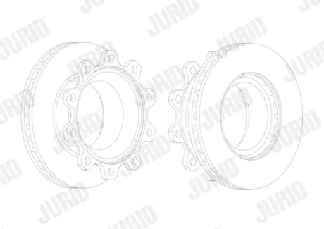 Тормозной диск JURID 569020J