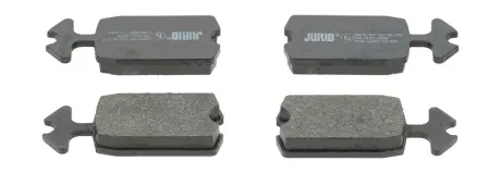 Комплект тормозных колодок, дисковый тормоз JURID 571210J