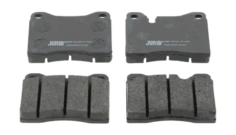 Комплект тормозных колодок, дисковый тормоз JURID 571260J