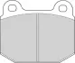 Комплект тормозных колодок, дисковый тормоз JURID 571271JAS (фото 1)