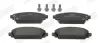HONDA Гальмівні колодки передн.Accord 1.6 98-,Civic 1.7CTDi/2.0 01- JURID 572464J (фото 1)