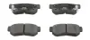 Гальмівні колодки задні Hyundai Santa Fe, Sonata, Elantra, Getz, Tucson / KIA Sportage, Magentis JURID 572557J (фото 1)
