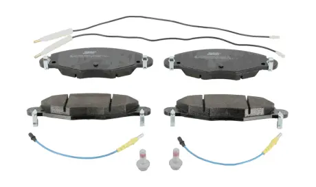 Гальмівні колодки пер. C5 02- (Bosch) JURID 573029J