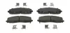 Гальмівні колодки передні Fiat Freemont / Lancia Voyager / Jeep Wrangler / Chrysler / Dodge Journey JURID 573411J (фото 1)