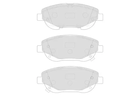 Гальмівні колодки передні Toyota Avensis, Verso (2008-2018) JURID 573631J