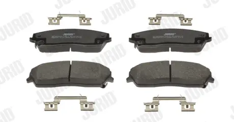 CHRYSLER Торм. колодки передн. 300C (LX) 3.0 CRD 11-, 300C 3.5 04-12, DODGE CHALLENGER 3.6 11- JURID 573643J