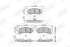 Гальмівні колодки задні Jeep Cherokee, Wrangler JURID 573683J (фото 2)