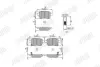 Гальмівні колодки задні Fiat 500L, Tipo / Opel ADAM, Corsa JURID 573689J (фото 1)