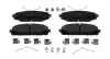 Гальмівні колодки передні Jeep Cherokee 2013- JURID 573703J (фото 1)