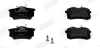 Гальмівні колодки задні Renault Megane III, IV, Clio IV, Fluence, CC JURID 573847J (фото 2)